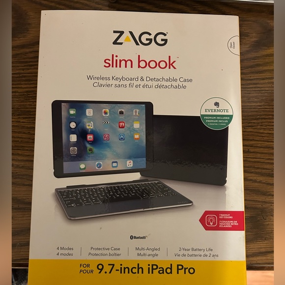 Zagg slim book - Picture 1 of 5